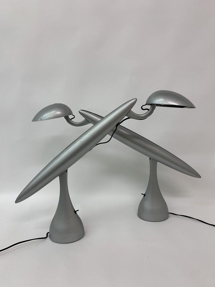 Postmodern Heron Table Lamp by Isao Hosoe for Luxo, 1980s