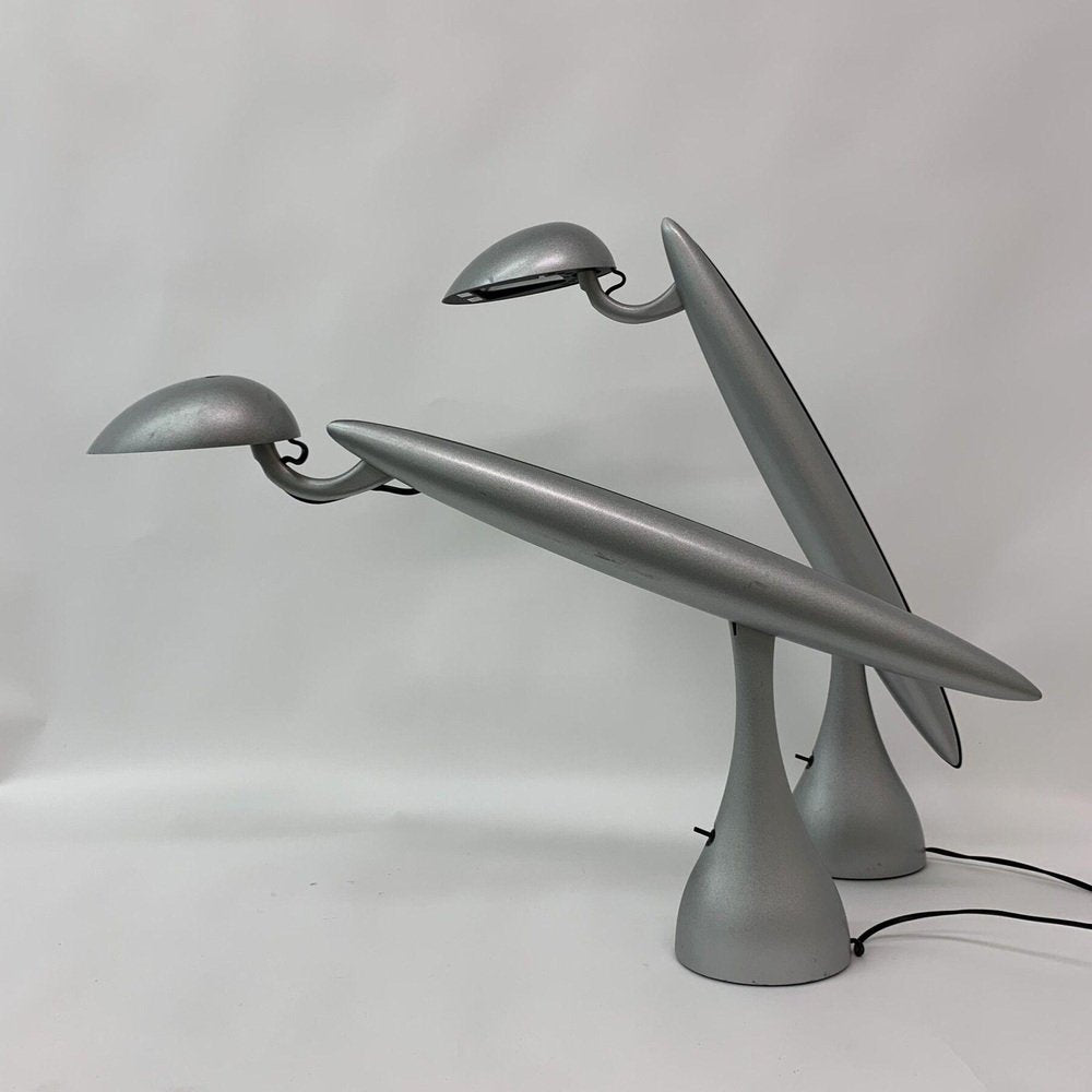 Postmodern Heron Table Lamp by Isao Hosoe for Luxo, 1980s