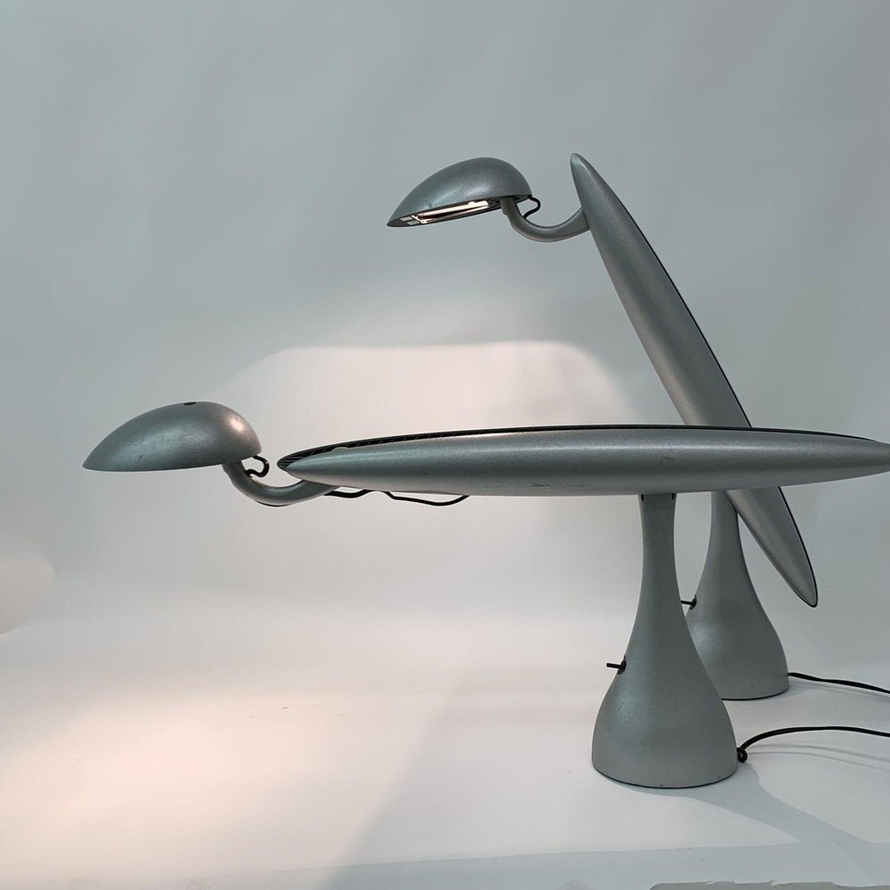 Postmodern Heron Table Lamp by Isao Hosoe for Luxo, 1980s