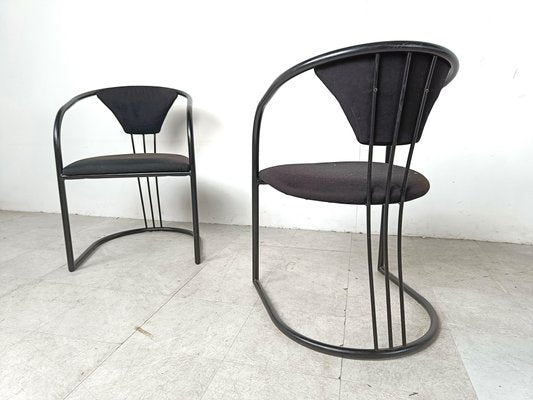 Postmodern Italian Dining Chairs, 1980s, Set of 6-IRH-1806559