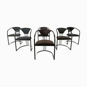 Postmodern Italian Dining Chairs, 1980s, Set of 6-IRH-1806559