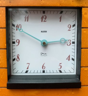 Postmodern Italian Mantel Clock by Michael Graves for Alessi-UAH-1113042