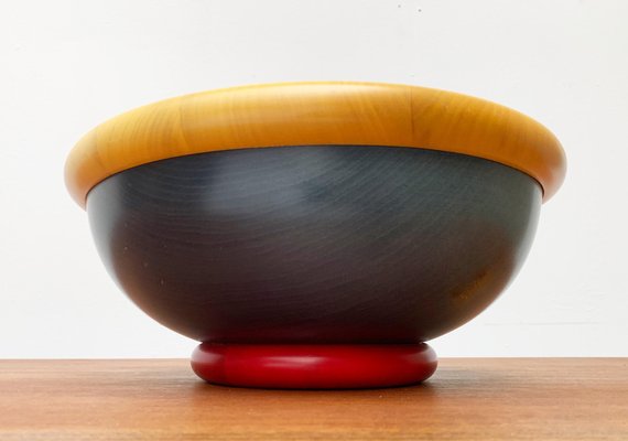 Postmodern Italian Wooden Bowl by Pietro Manzoni-UAH-977818