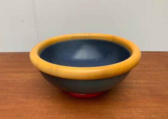 Postmodern Italian Wooden Bowl by Pietro Manzoni-UAH-977818