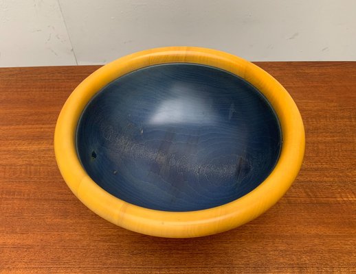 Postmodern Italian Wooden Bowl by Pietro Manzoni-UAH-977818