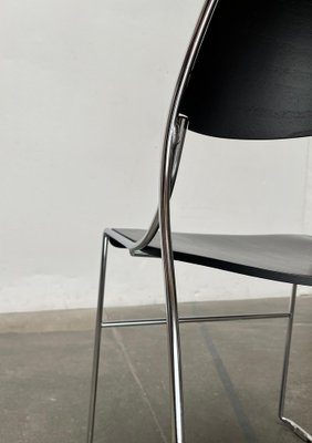 Postmodern Minimalist Stacking Chairs, 1980s, Set of 2-UAH-1731892