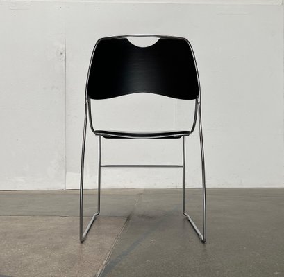 Postmodern Minimalist Stacking Chairs, 1980s, Set of 2-UAH-1731892