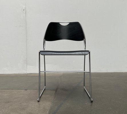 Postmodern Minimalist Stacking Chairs, 1980s, Set of 2-UAH-1731892