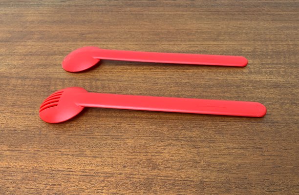 Postmodern Minimalist Swiss Salad Servers, Set of 2-UAH-1425373