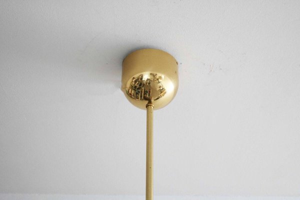 Postmodern Minimum Brass Balancing Counterweight Lamp, 1980s-FJP-1779804