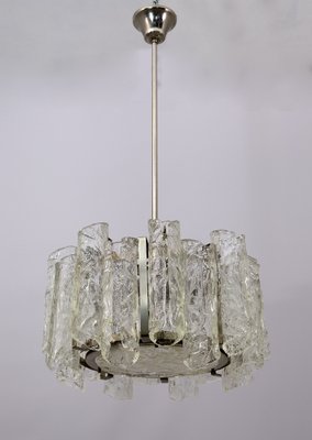 Postmodern Murano Glass Chandelier by Carlo Nason for Mazzega, Italy, 1970s-FER-990411