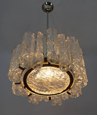 Postmodern Murano Glass Chandelier by Carlo Nason for Mazzega, Italy, 1970s-FER-990411