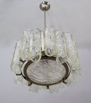 Postmodern Murano Glass Chandelier by Carlo Nason for Mazzega, Italy, 1970s-FER-990411