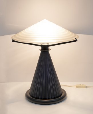 Postmodern Murano Glass Mushroom Table Lamp, Italy, 1980s-FER-1334335