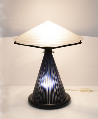 Postmodern Murano Glass Mushroom Table Lamp, Italy, 1980s-FER-1334335