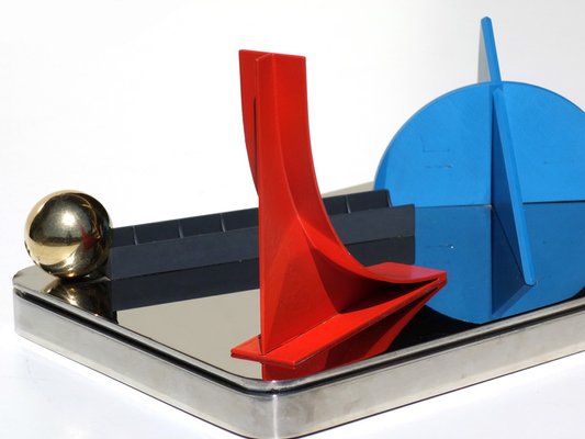 Postmodern Neodada Italian Sculpture by Lucio del Pezzo, 1980s-KGD-727641