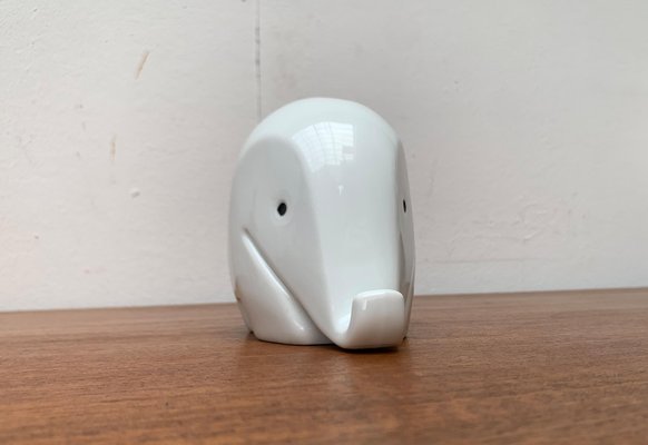 Postmodern Porcelain Elephant Figurine and Penny Bank by Luigi Colani for Höchst, 1980s-UAH-1627458