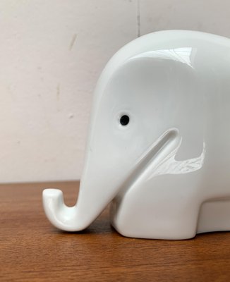 Postmodern Porcelain Elephant Figurine and Penny Bank by Luigi Colani for Höchst, 1980s-UAH-1627458