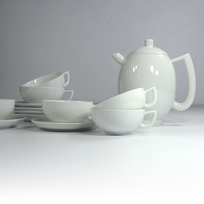 Postmodern Porcelain Tea Set by Lutz Rabold for Arzberg, 1980s, Set of 13-GIW-1075569