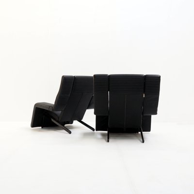 Postmodern Reclining Lounge Chairs by G.P. Vitelli & T. Ammannati for Brunati, Italy, 1990s, Set of 2-SV-1823817