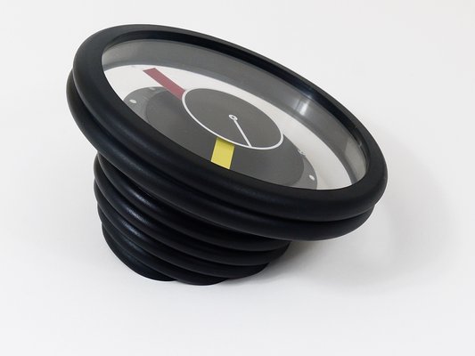 Postmodern Round Pop Art Desk or Table Clock, Italy, 1990s-MWV-1719807