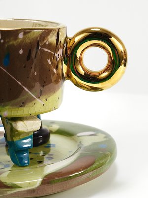 Postmodern Sculptural Pop-Art Tea Service by Juraj Mahalik for Art4, Slovakia, 1990s-MWV-2031892