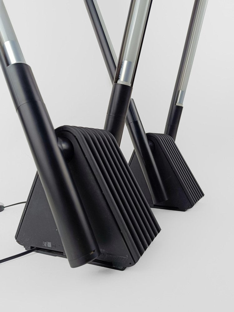 Postmodern Sistema Flu A Floor Lamp by Rodolfo Bonetto for Luci Italia