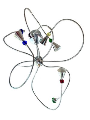 Postmodern Spider Chandelier, 1990s-FSD-1372942