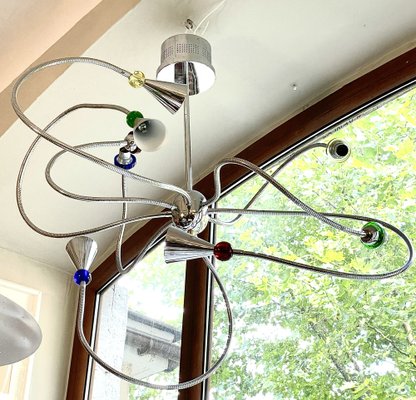 Postmodern Spider Chandelier, 1990s-FSD-1372942