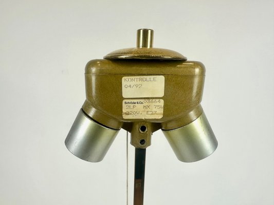 Postmodern Table Lamp in Brass & Chrome from Schröder & Co, 1990s-ZCY-2033165