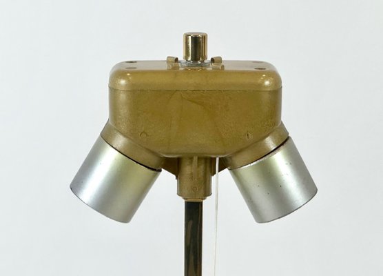 Postmodern Table Lamp in Brass & Chrome from Schröder & Co, 1990s-ZCY-2033165