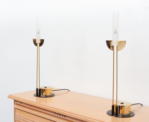 Postmodern Table Lamps Attributed to Giorgetti, Italy, 1980s, Set of 2-GCG-932843