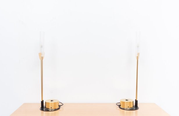 Postmodern Table Lamps Attributed to Giorgetti, Italy, 1980s, Set of 2-GCG-932843