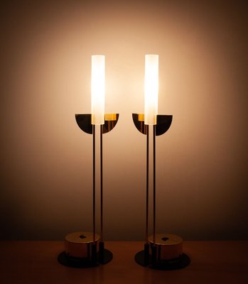 Postmodern Table Lamps Attributed to Giorgetti, Italy, 1980s, Set of 2-GCG-932843