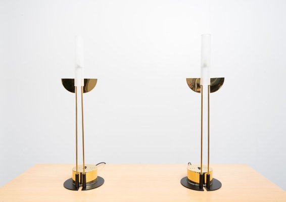 Postmodern Table Lamps Attributed to Giorgetti, Italy, 1980s, Set of 2-GCG-932843