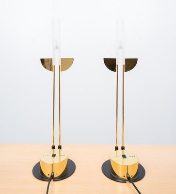 Postmodern Table Lamps Attributed to Giorgetti, Italy, 1980s, Set of 2-GCG-932843