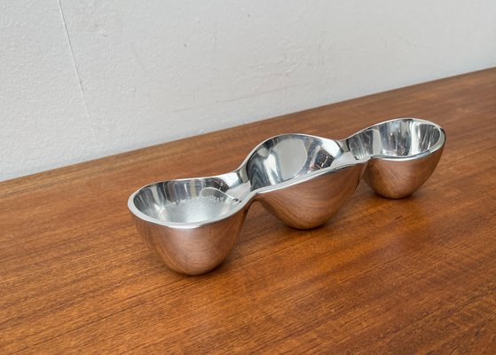 Postmodern Triple Metal Bowl by Steve Cozzolino for Nambe, 1990s-UAH-1705828