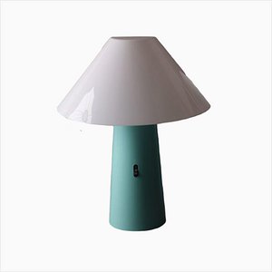 Postmodern Turquoise Wall Lamp from Arlus, 1980s-ESB-1376510