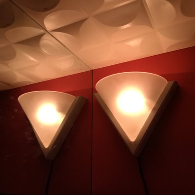 Postmodern Vega Wall Lights from Resistex, 1980s, Set of 2-NTQ-1408638