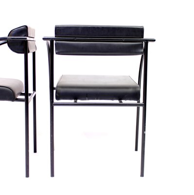 Postmodern Vienna Chairs by Rodney Kinsman for Bieffeplast, 1980s, Set of 2-KQ-1427898