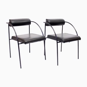 Postmodern Vienna Chairs by Rodney Kinsman for Bieffeplast, 1980s, Set of 2-KQ-1427898