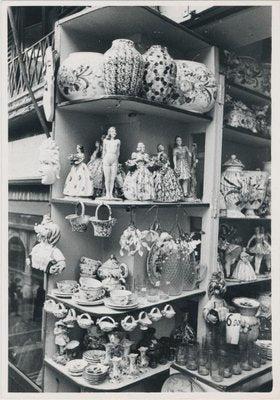 Pottery, 1950s, Black and White Photograph-DYV-1219798