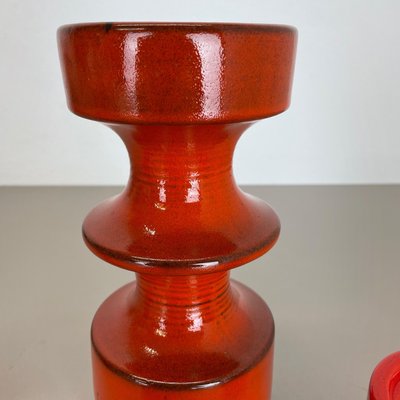 Pottery Candleholder by Cari Zalloni for Steuler, Germany, 1970s, Set of 4-QZ-1149884