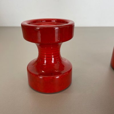 Pottery Candleholder by Cari Zalloni for Steuler, Germany, 1970s, Set of 4-QZ-1149884