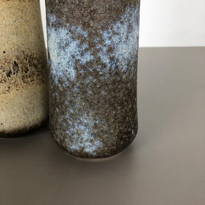 Pottery Fat Lava 206-26 Vases by Scheurich, Germany, 1970s, Set of 2-QZ-1147713