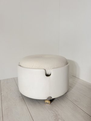 Pouf by Luigi Massoni for Poltrona Frau, 1970s, Set of 2-NWG-1804024