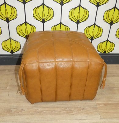 Pouf in Imitation Leather from Wagner, 1970s-AFE-1756922