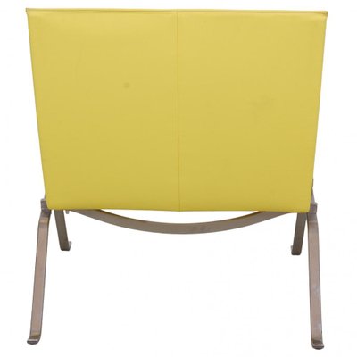 Poul Kjærholm Pk-22 Lounge Chair in Yellow Fabric by Poul Kjærholm for Fritz Hansen, 2000s-MTD-1719779