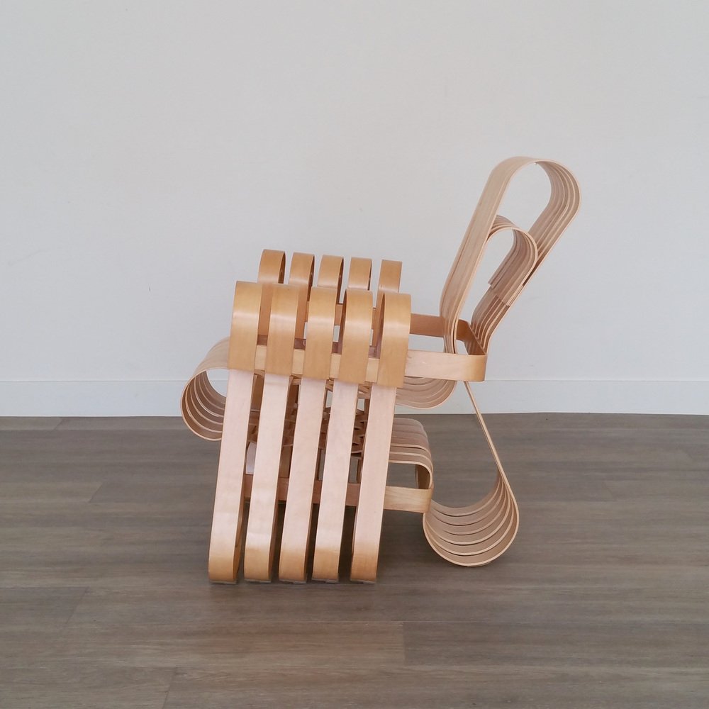 Power Play Club Chair by Frank Gehry for Knoll, 2001