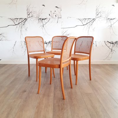 Prague or No. 811 Chairs from Ligna, 1970s, Set of 4-SJU-2021351